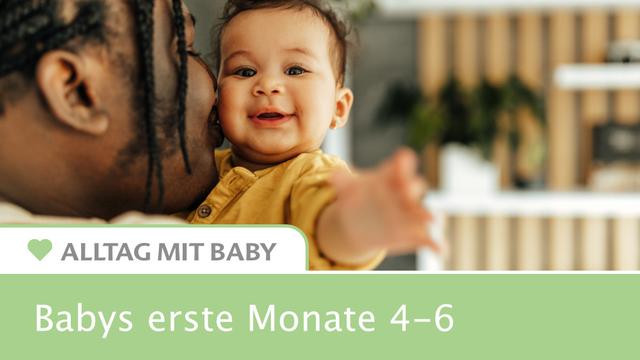 Baby 4-6 Monat Infografik