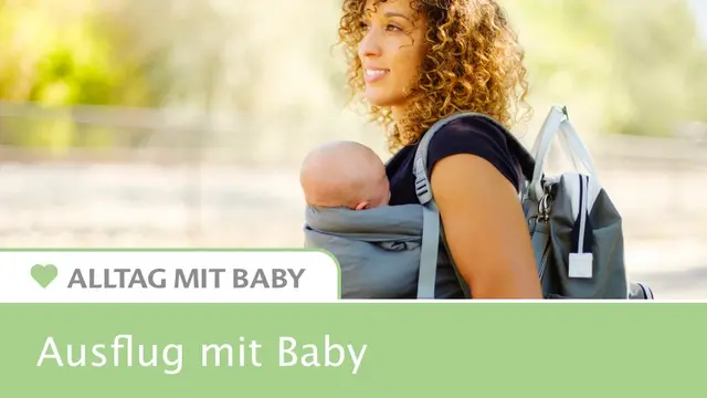 Ausflug mit Baby Infografik