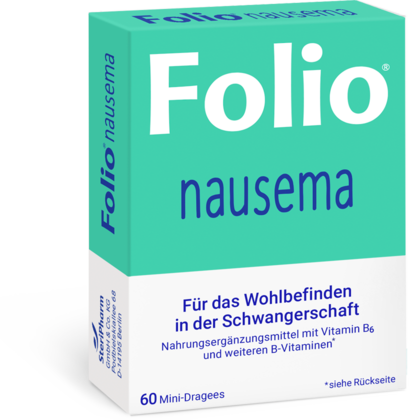 Packshot Folio Neusema: Folsäure, ohne Hintergrund gedreht
