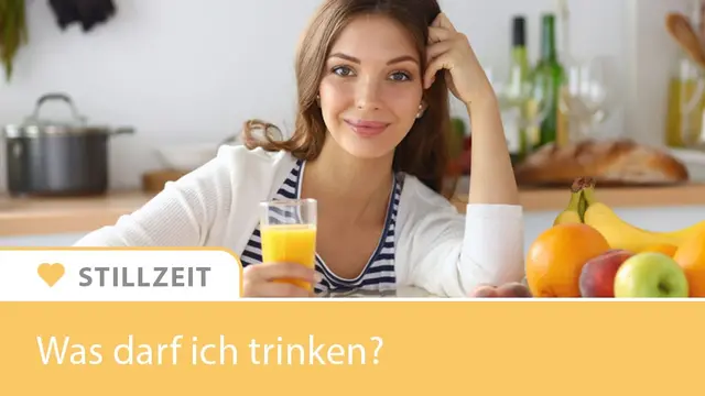 Was in der Stillzeit trinken - Infografik