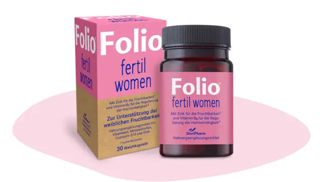 Packshot Folio fertil women Folsäure Teaser