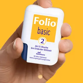 Folio 2 basic in der Hand