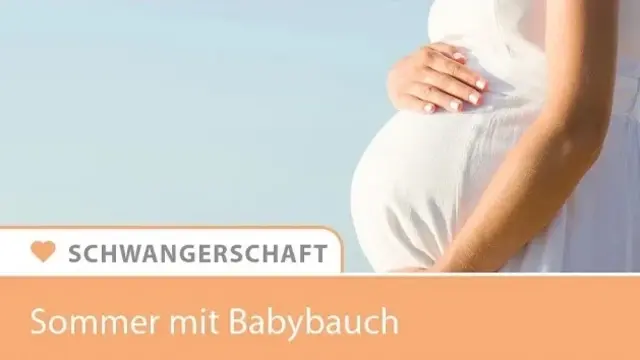 Sommer mit Babybauch